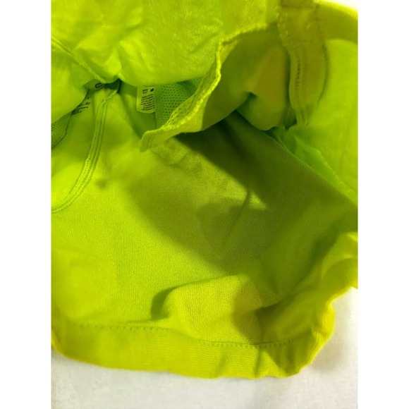 Nike Dri-FIT High-Waisted Training Shorts Girls M Green DX4965-308 New‎ - Picture 3 of 5